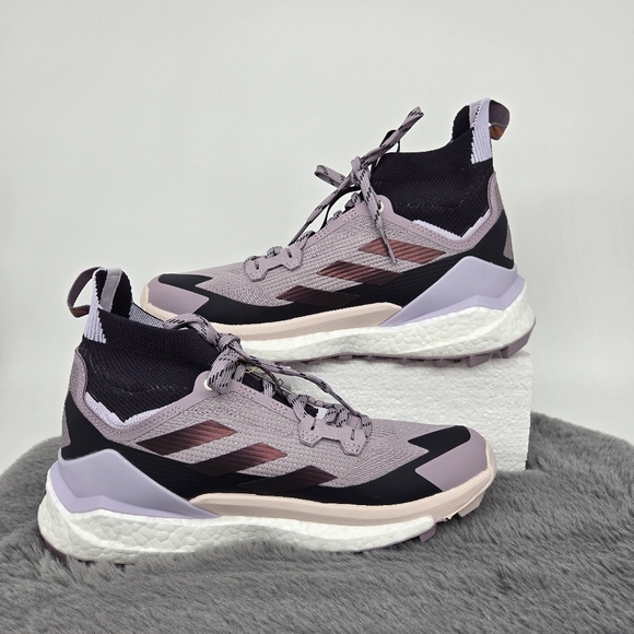 New adidas Terrex Free Hiker 2.0 Preloved Fig Women's Trail Running Shoes Size 8 - Picture 6 of 8